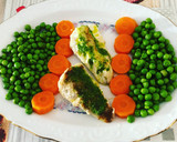 Foto del paso 4 de la receta: Rape a la plancha con guisantes y zanahoria hervida