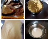A picture of step 1 of Cornmeal Roti.