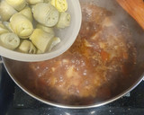 Foto del paso 8 de la receta: Estofado de ternera con patata y alcachofa