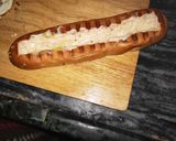 A picture of step 7 of Veg hot dog.