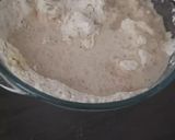 A picture of step 1 of Focaccia bread.