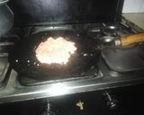 A picture of step 3 of Dry Tawa Qeema.