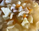 Gambar langkah 3 resipi Bunga Kubis Masak Air.