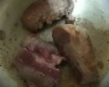 A picture of step 1 of Cassoulet with Fresh Grenier Beans.