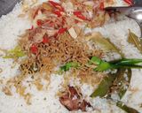 Foto langkah ke 2 dari resep Nasi Bakar Ayam Kemangi.