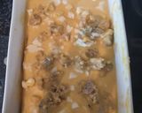 A picture of step 2 of Lasagna with pumpkin and sausage.