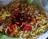 A picture of step 4 of Melon bhel.