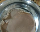 Foto langkah ke 3 dari resep Dadar gulung coklat.