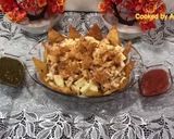 A picture of step 4 of Dahi Phulki with Papri Chana Chaat Recipe.