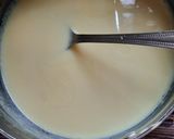 A picture of step 2 of Fruity Custard With Basil Seeds.