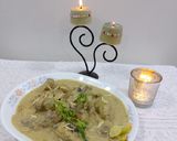 A picture of step 6 of Shahi white chicken creamy qorma.