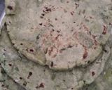 A picture of step 4 of Green thali.