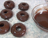 Foto del paso 5 de la receta: 🍩DONUTS DE CALABAZA Y CHOCOLATE 🎃🍫 SIN AZÚCAR Y SIN GLUTEN
