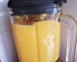 A picture of step 1 of My 2 Fresh Orange juices smooth & With bits. ❤.