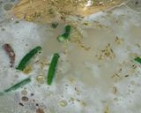 A picture of step 2 of Hara Chana Biryani.