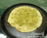 A picture of step 1 of Homemade Thyme Rotis.