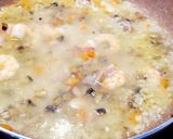 Foto del paso 6 de la receta: Risotto con champiñones, bacon y langostinos