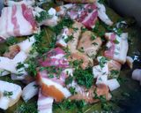 Pas rețetă Sarmale din viță de vie și varză murată cu carne mix porc și vită 9 fotografie