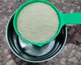 A picture of step 1 of Sabudana Dosa (Fasting Dosa).