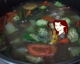 Foto langkah ke 12 dari resep Sayur Asem VS Kaldu Sisa Ungkep Dendeng Sapi (Kaldu Sapi Asli).