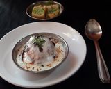 आलू मटर दही वड़ा (Aloo Matar Dahi vada recipe in Hindi) रेसिपी चरण 9 फोटो