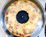 รูปขั้นตอนการทำที่ 5 ของ ไข่ต้มชีสออมเล็ต boiled egg cheese omelette