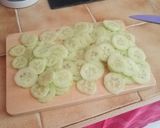Une image de l'étape 5 de Tarte fromage frais concombre.
