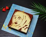 Foto langkah ke 16 dari resep TANPA TERIGU TANPA MIXER TANPA OVEN | CAKE KETAGIH SUPER LEMBUT.