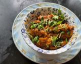 A picture of step 3 of Dry prawns masala.