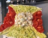Une image de l'étape 6 de Salade d'endives tomates et courgette râpée à la mortadelle.