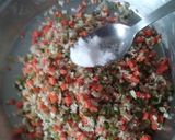 A picture of step 6 of Tiranga Rose Momos.