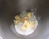 Une image de l'étape 2 de Pâte sablée caramel épeautre lait concentré.