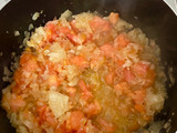 Tomate gratinado relleno