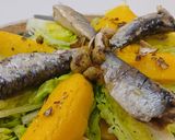 Foto del paso 6 de la receta Ensalada de Cogollos de Tudela con Mango y Sardinas