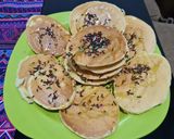 Foto langkah ke 4 dari resep Pancake pondan.