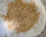 A picture of step 1 of Sesame Crust Tart Filled With Peas Halwa.