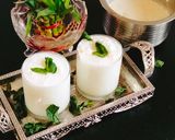 A picture of step 4 of Smoke masala chaas /buttermilk (masala lassi).