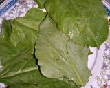 A picture of step 2 of Palak Pakory.