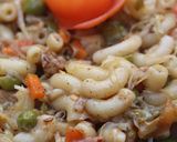 A picture of step 5 of Chicken macroni.