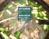 Foto langkah ke 3 dari resep Sop kambing kuah bening (tanpa bau kambing).