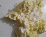 A picture of step 2 of Mango rasomalai.