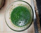 A picture of step 3 of Green Chutney.