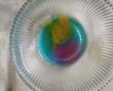 A picture of step 3 of Colorful Rasgullas.