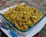 A picture of step 1 of Spicy Mutton macroni spegatte mix.