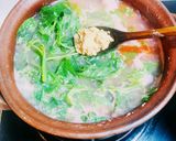 Foto langkah ke 3 dari resep Sayur Bobor Bayam, Wortel dan Jagung.