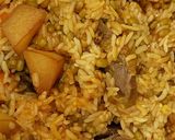 عکس مرحله 3 از دستور دمپختی ماش با ماهیچه