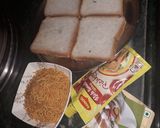 A picture of step 1 of Mayonnaise potato sandvich.