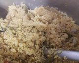 A picture of step 9 of Veg pulao.
