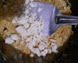 A picture of step 4 of Sev burfi or Singhar ji mithai.