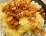Hình bước làm 6 của món XÔI XÉO HÀ NỘI ngày mưa thì còn gì bằng nhỉ 🍚🤤